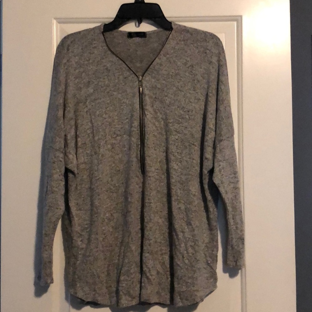 KLD zip neck sweater